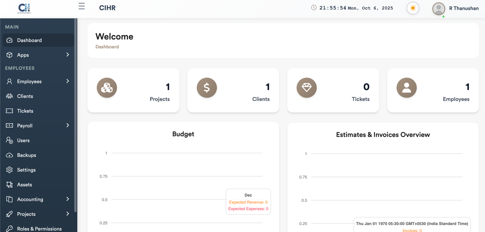 Dashboard Preview